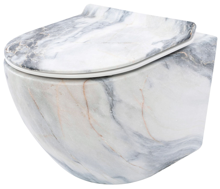 Misa WC podwieszana Carlos Slim Rimless Granit Matt
