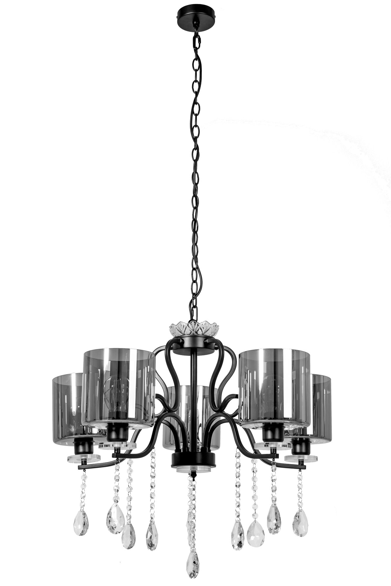 Lampa Wisząca z Kryształami APP958-5CP