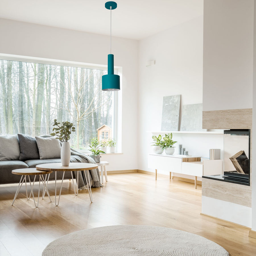 Lampa wisząca OSTI B APP117-1CP Niebieska