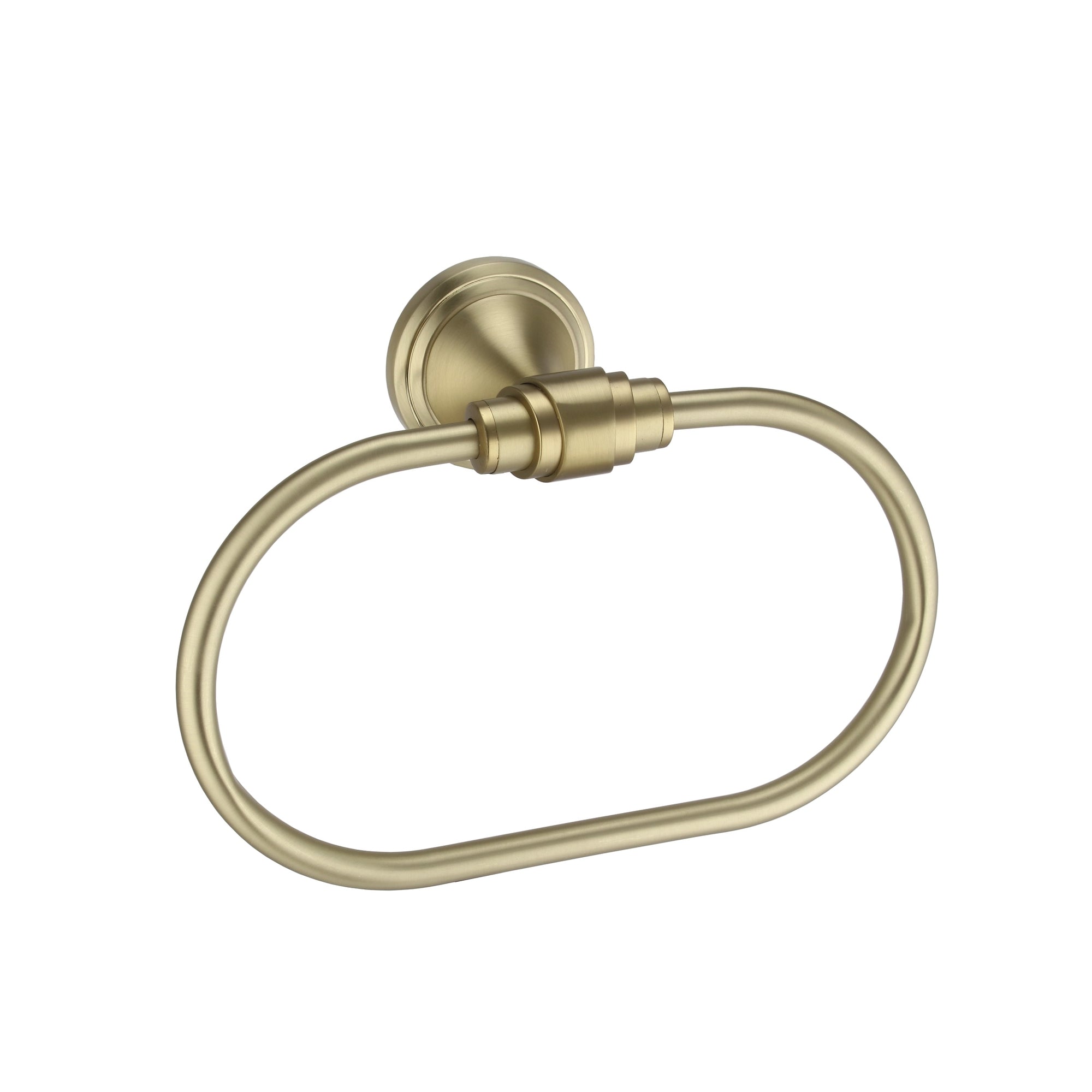 Wieszak Łazienkowy Ring 16101 Aristo Złoto Szczotkowane  1