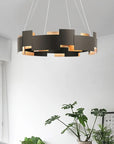 Lampa Sufitowa Wisząca Czarna APP1561-6CP  5
