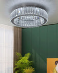 Lampa Kryształowa Plafon App1742-c 40 Cm Chrom  5