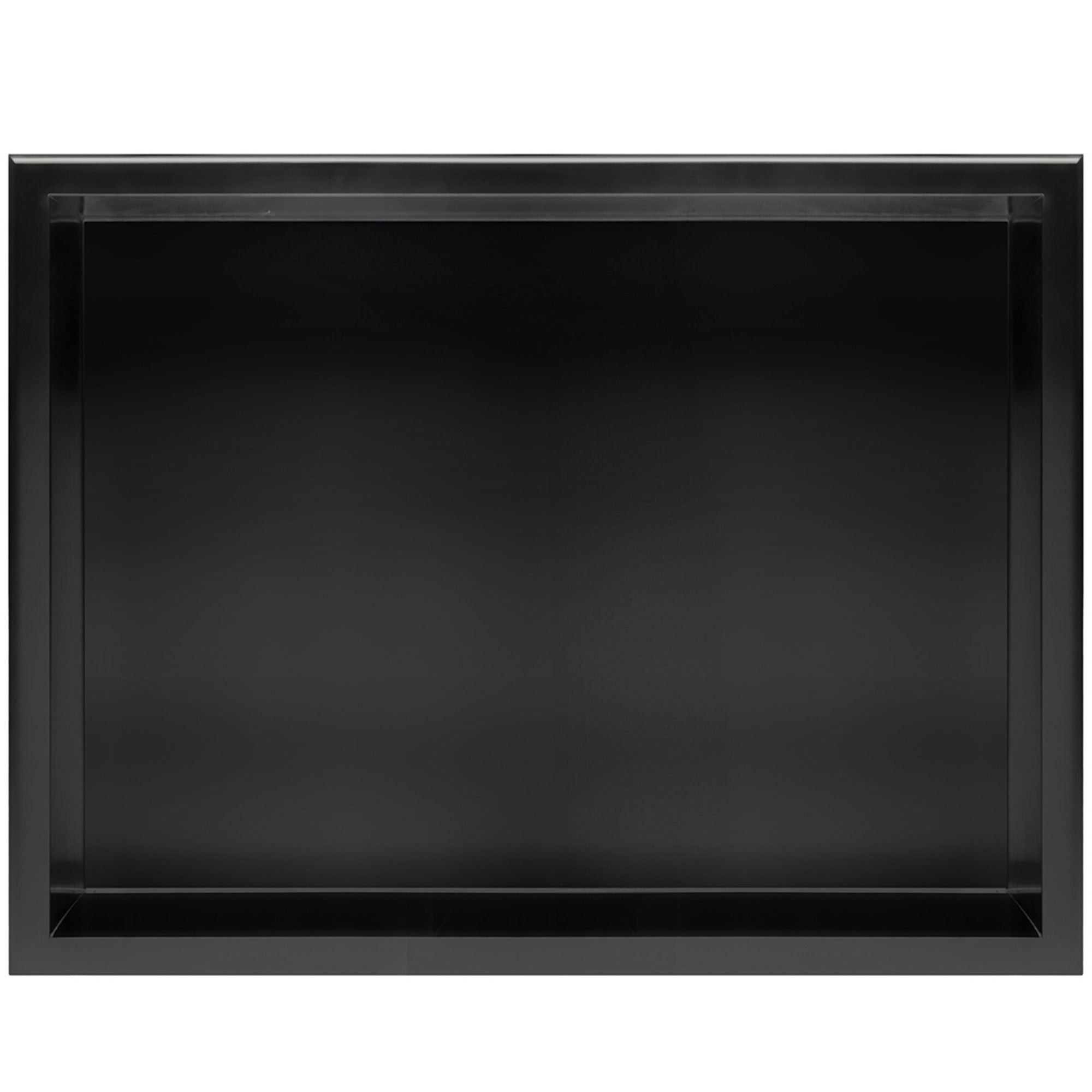 PÓŁKA WNĘKOWA ŁAZIENKOWA 30x45 czarny mat