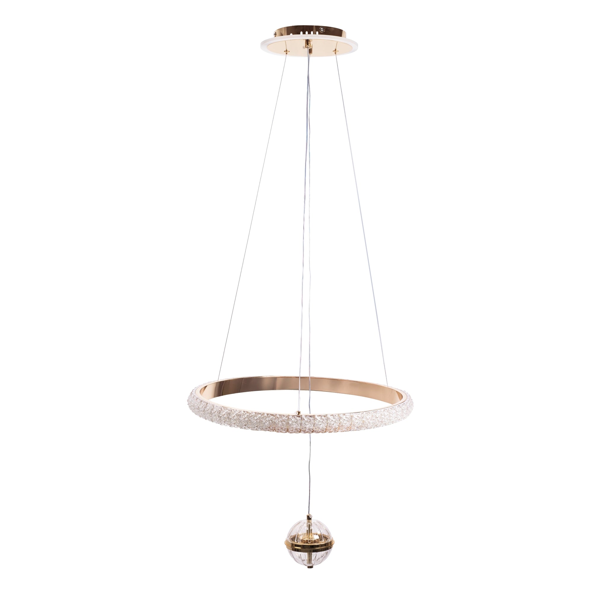Lampa Sufitowa Wisząca G142-cp 50cm Złota  1