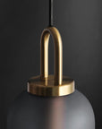 Lampa Sufitowa Wisząca Szklana Tuba APP628-1CP