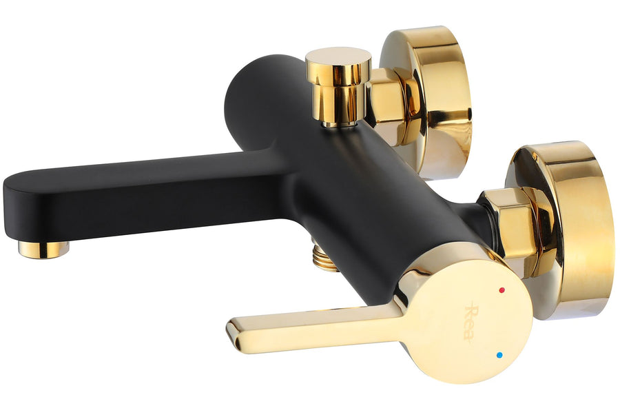 Bateria wannowa REA Polo czarno złota Black Gold