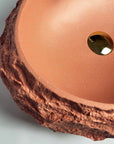 Umywalka nablatowa Rea Mika Terracotta  5