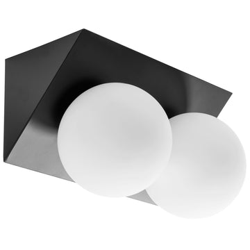 LAMPA ŚCIENNA KINKIET APP1230-2W Czarna