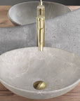 Umywalka nablatowa Rea Sofia Beige Matt  3
