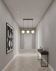 Lampa sufitowa Czarno Złota APP1164-3CP  8