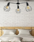 Lampa Sufitowa Wisząca Metalowa Loft APP734-3C  3