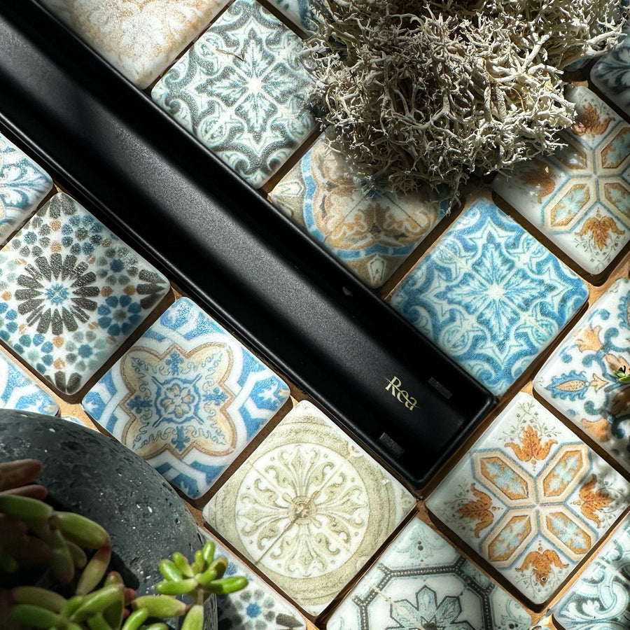 Odpływ Liniowy REA Neox Slim pro Czarny 50  8