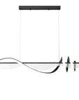 Lampa Wisząca Led Lhj041-cp 100 Cm Czarna  1