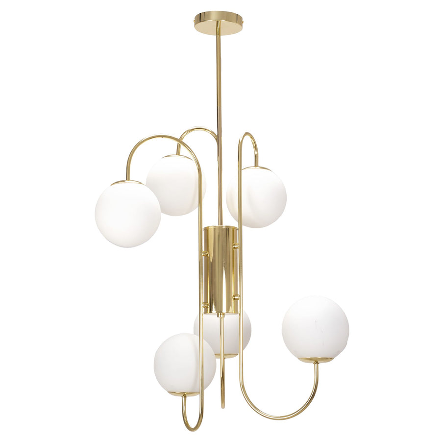 Lampa Wisząca APP1003-6CP Złota