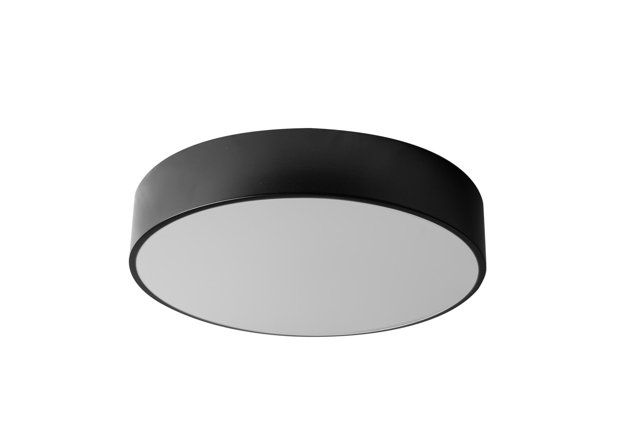 Lampa Plafon 50cm Okrągła Sufitowa app644-4c Czarna