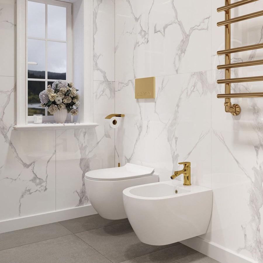 ZESTAW WC CARTER RIMLESS SLIM + BIDET CARTER MINI