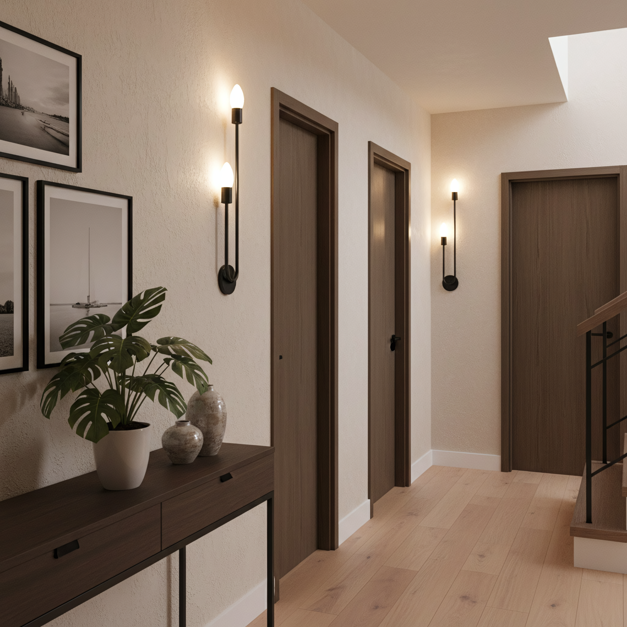 LAMPA ŚCIENNA KINKIET APP1147-2W czarna  3