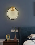 LAMPA ŚCIENNA KINKIET LED APP1385-CW OLD GOLD 30cm