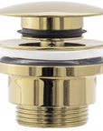 Zestaw Pearl black matt gold edge + bateria wysoka Lungo gold + korek uniwersalny złoty