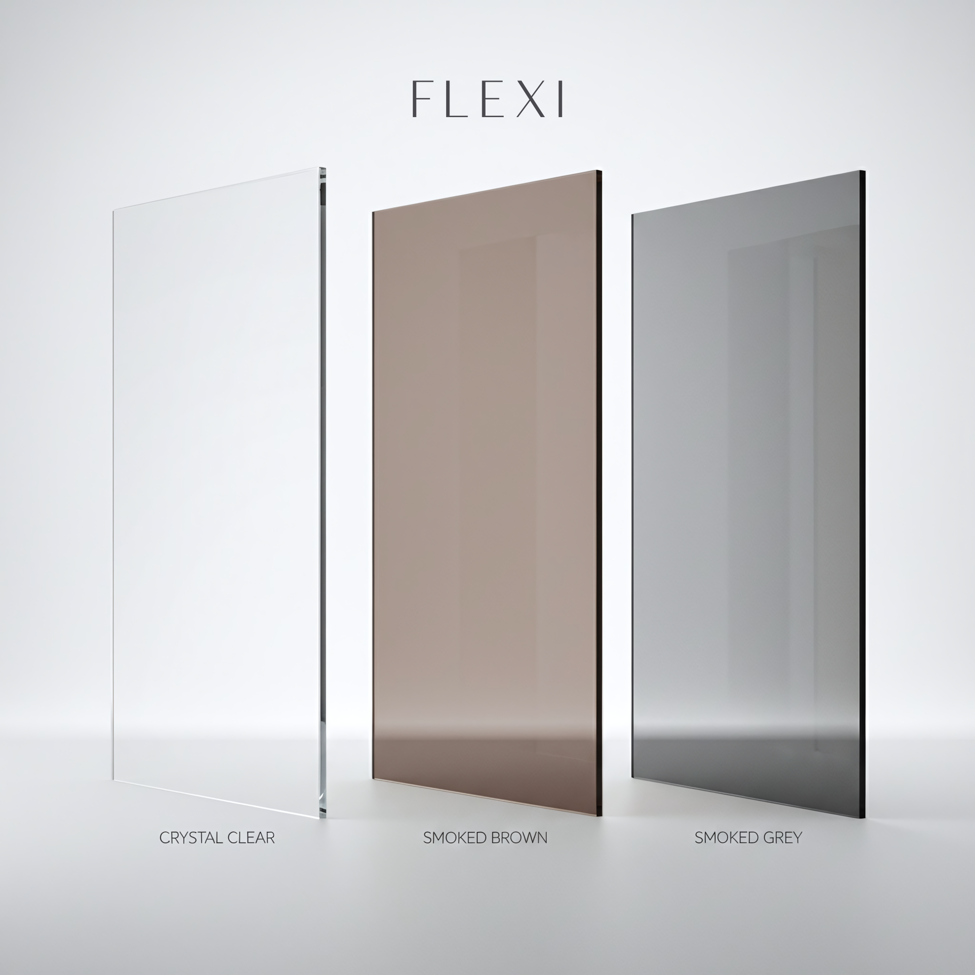 Kabina prysznicowa Walk-In Rea Flexi Brown / Chrome 80  10