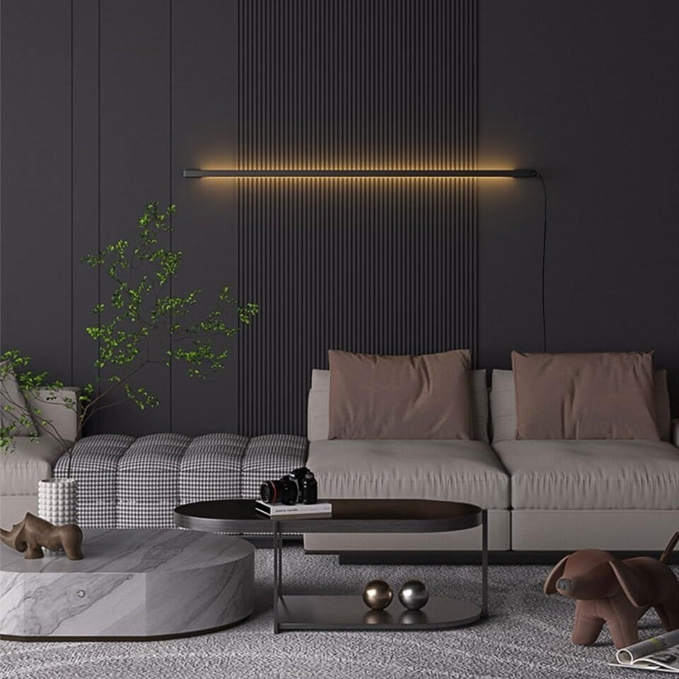 Kinkiet Ścienny Led Lhj064-w 100cm Czarny  7