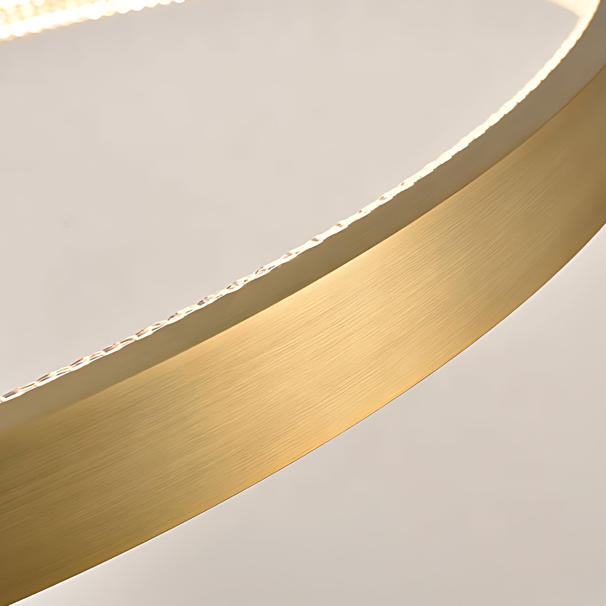 Lampa Sufitowa Wisząca Led App1772-cp Złoto Szczotkowane  18