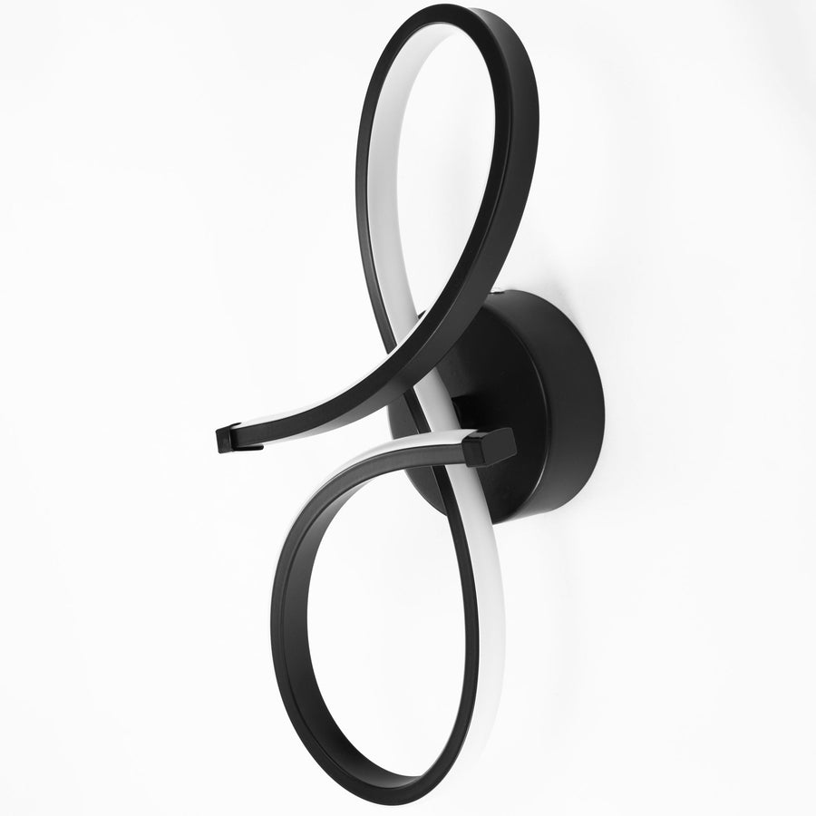 LAMPA ŚCIENNA KINKIET LED APP1050-W Czarna
