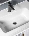 Zestaw Mebli Łazienkowych Z Umywalką Astor 60cm Biały  3
