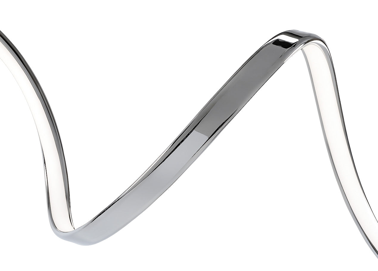 Lampa Sufitowa Wisząca Led Lhj025-cp Chrome  3