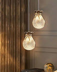 Lampa Sufitowa Wisząca Lhj107-1cp Jasne Różowe Złoto  3