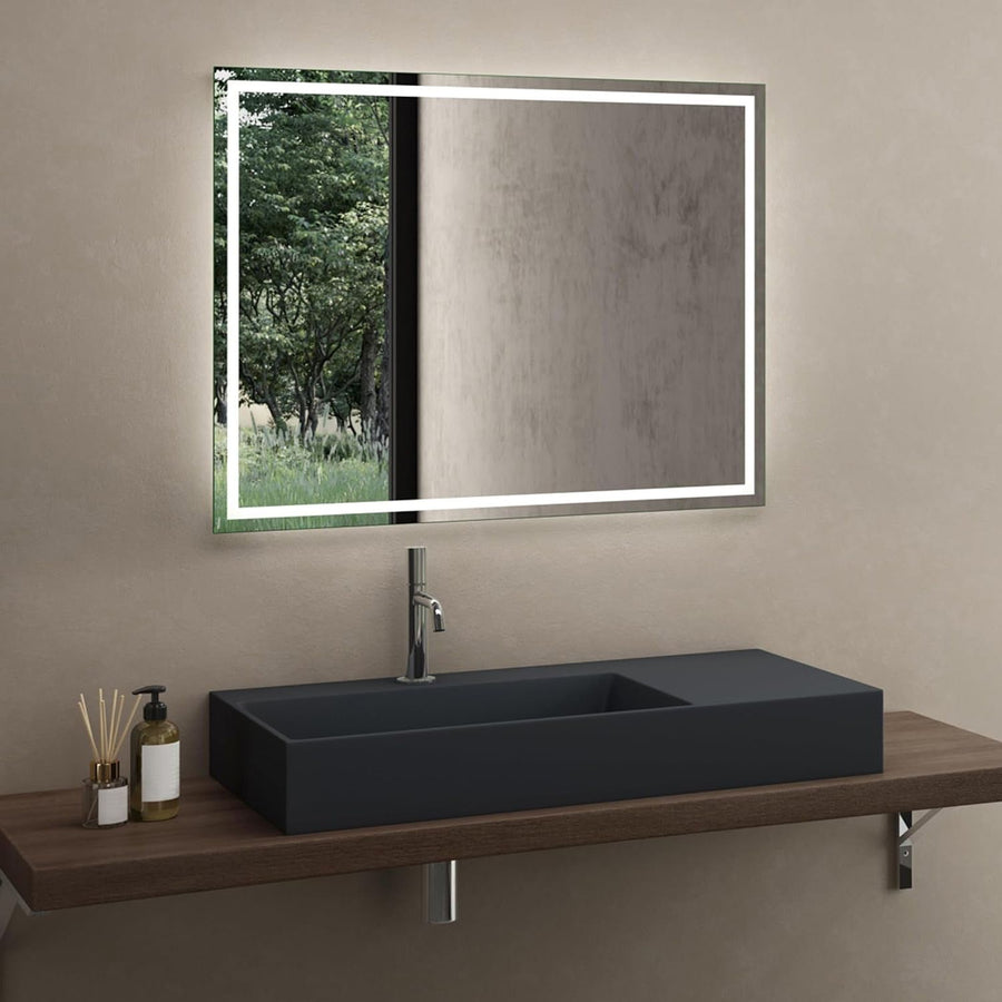 Umywalka konglomeratowa Archi 90 CM Szary mat