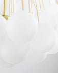 Lampa Sufitowa Wisząca APP1688-12CP Złota  4