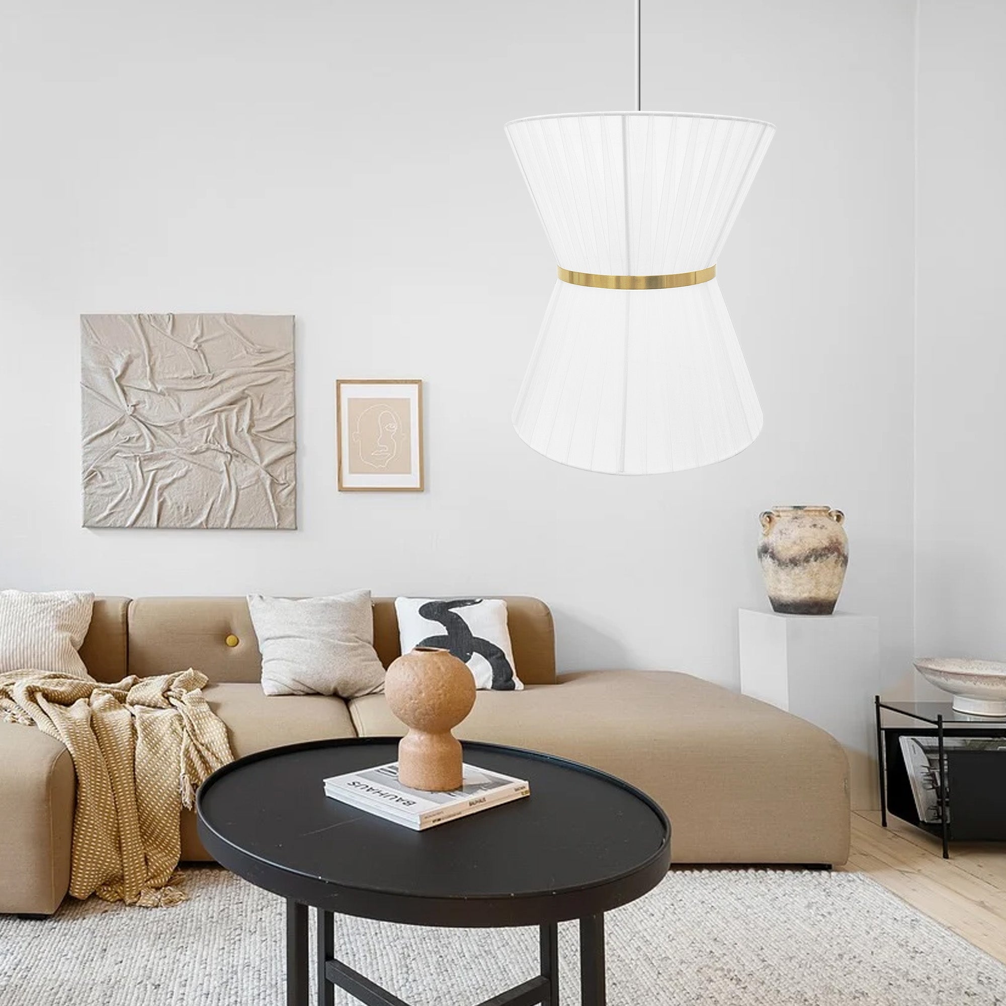 LAMPA SUFITOWA WISZĄCA APP1504-1CP WHITE  5