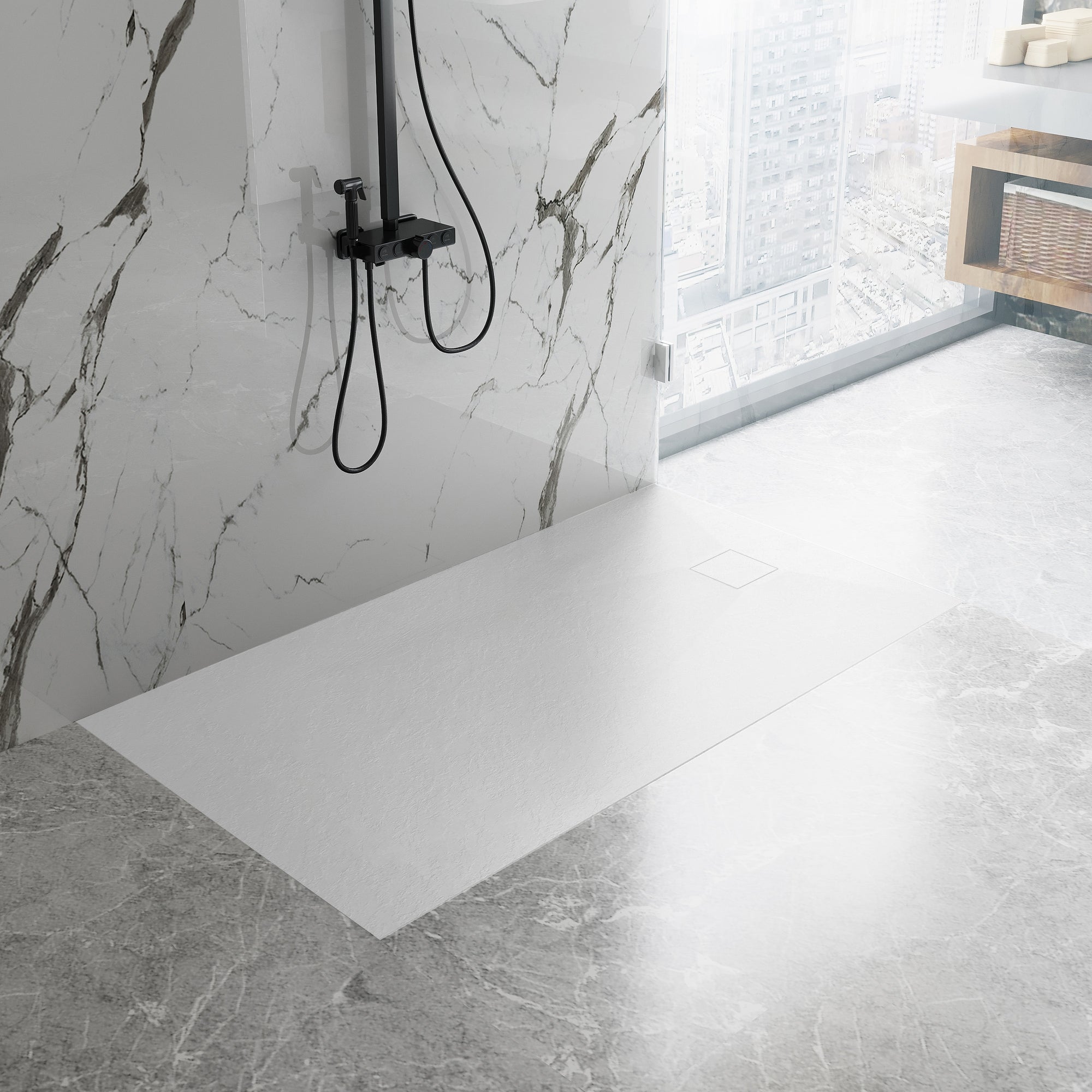 Brodzik Prysznicowy Magnum White 90x120  1