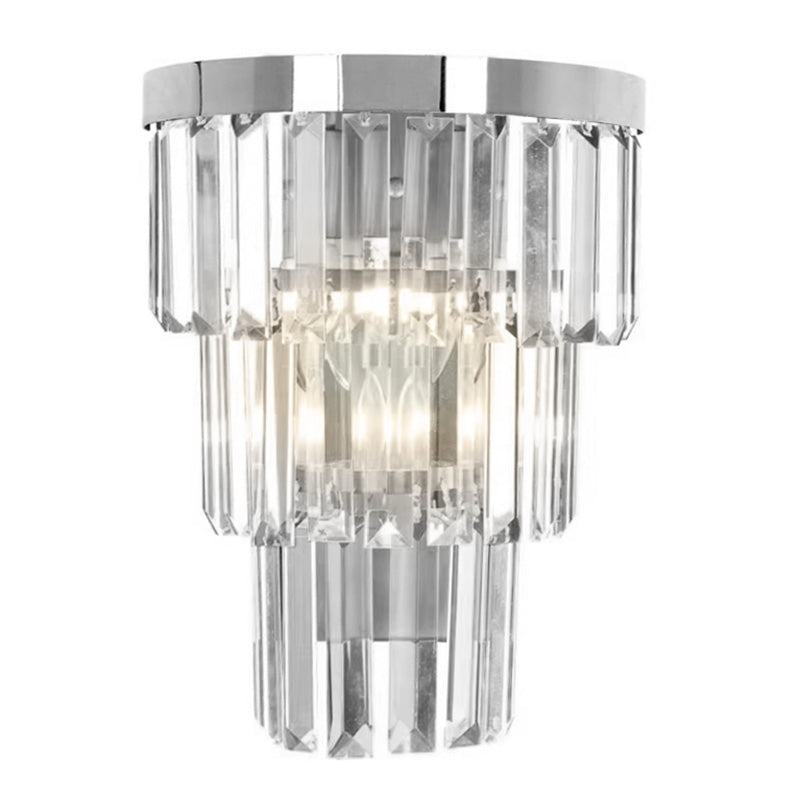 Lampa kryształowa kinkiet APP1536-1W Chrom  1