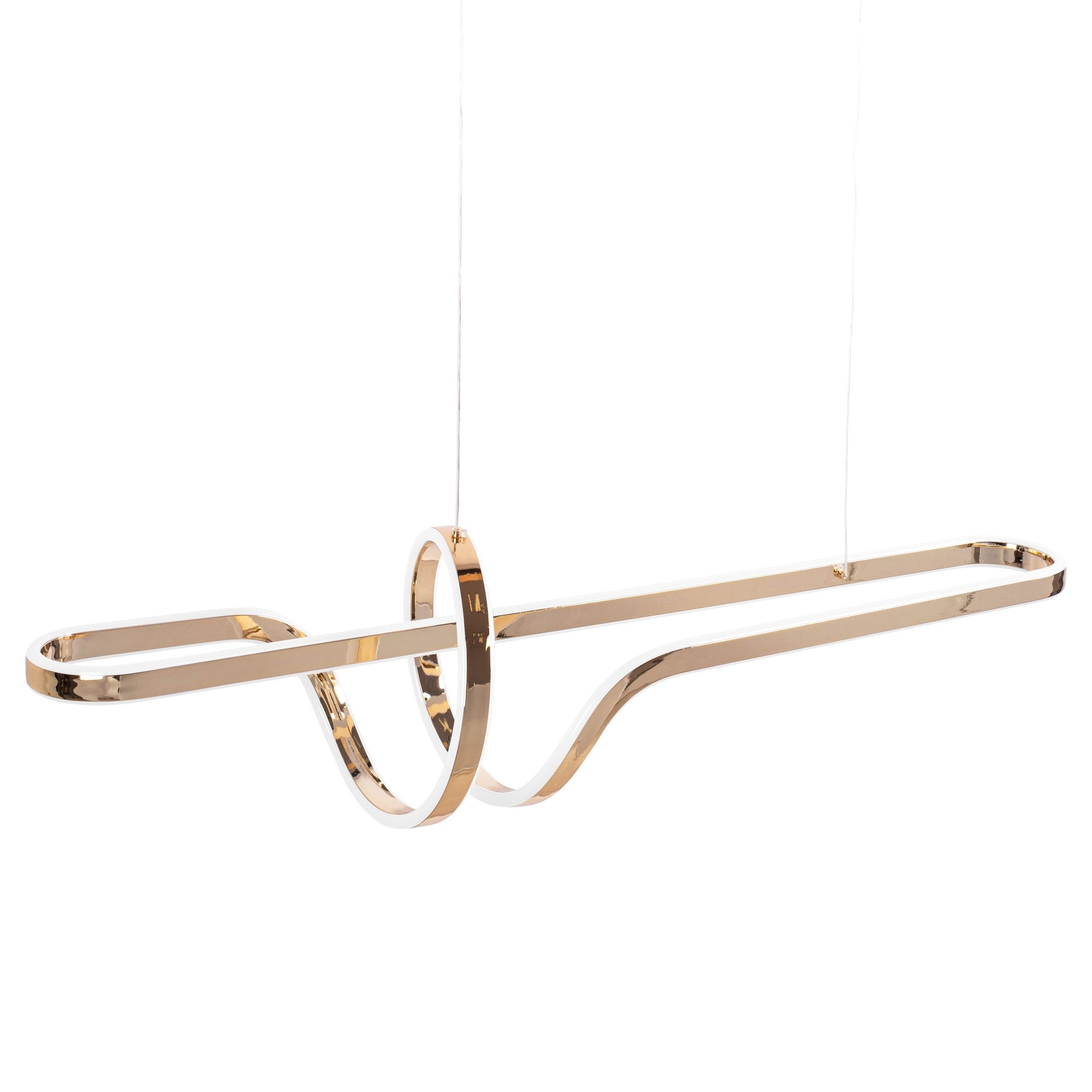 Lampa Wisząca Led G039-cp Złota  8
