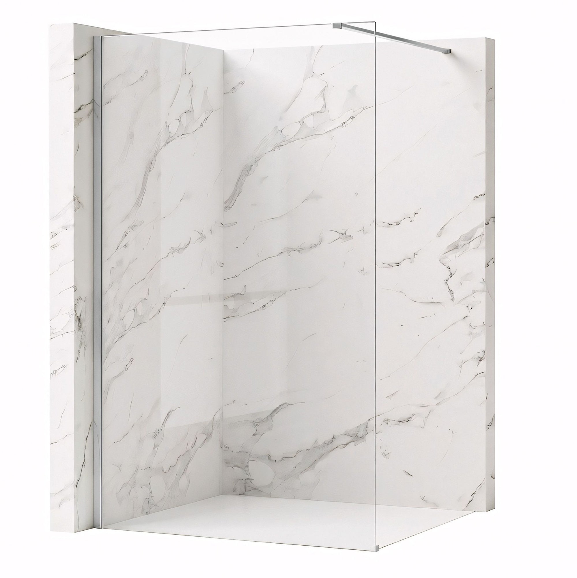 Kabina prysznicowa Walk-In Rea Flexi Transparent / Chrome 70  1
