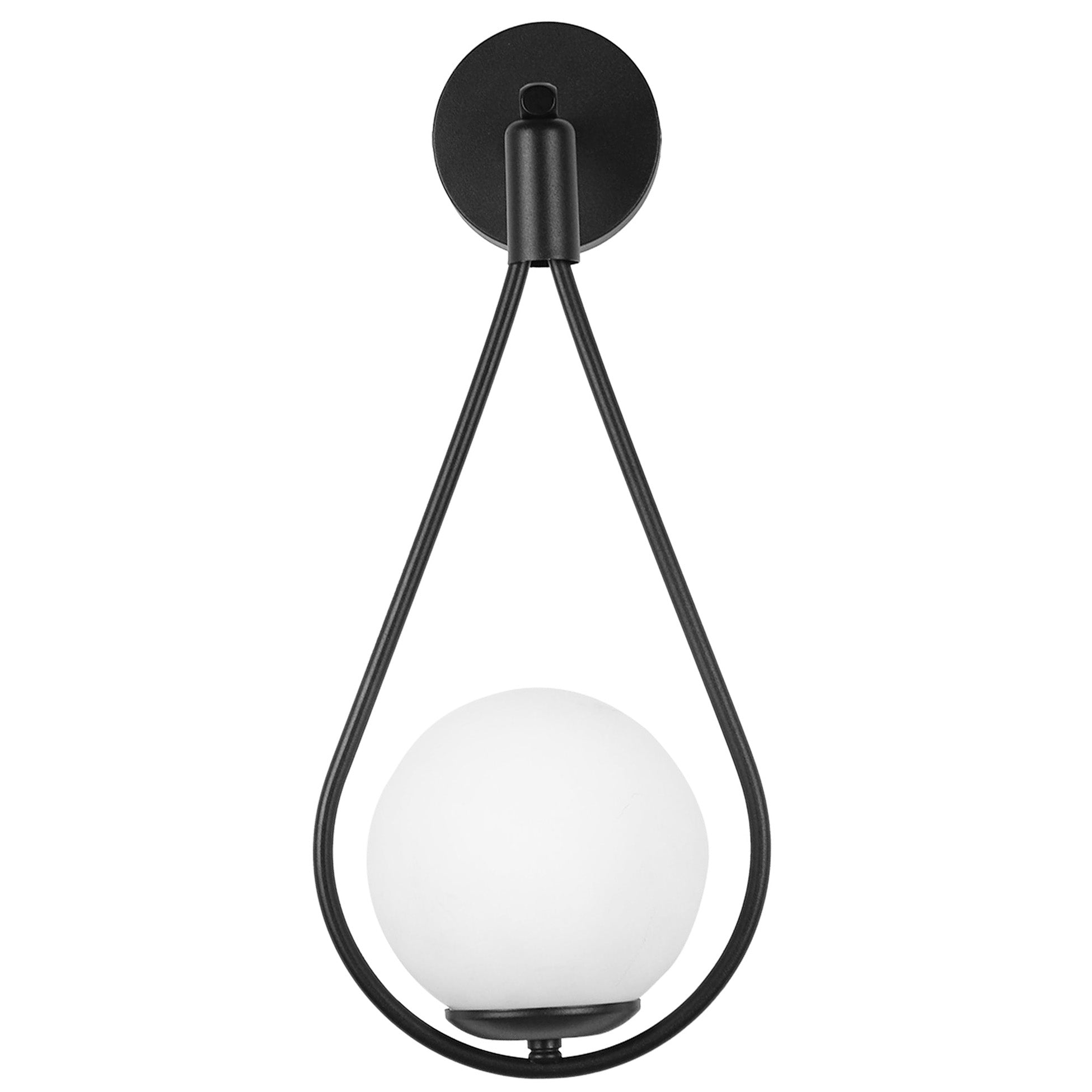 Kinkiet G093-1w Czarno Biały  1