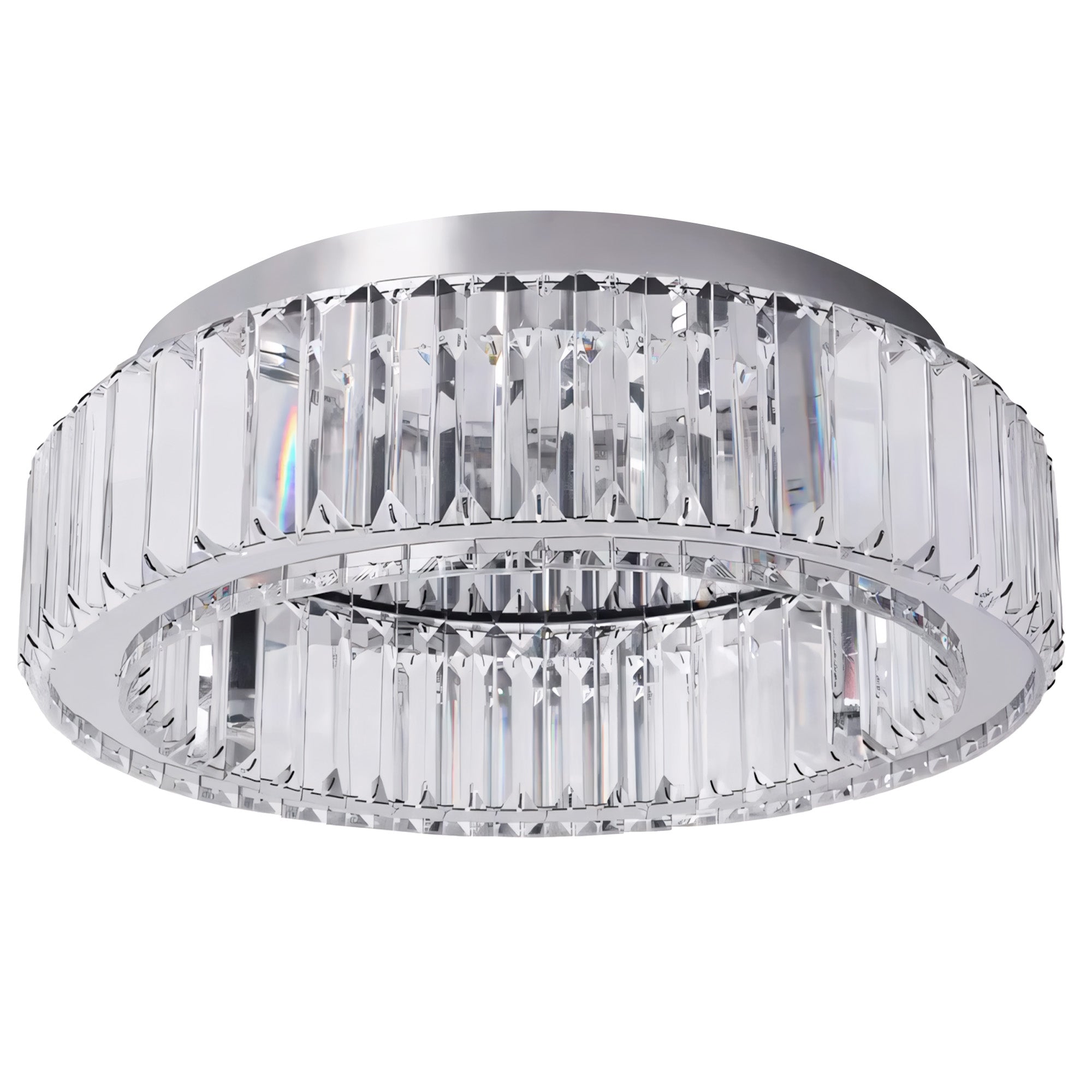 Lampa Kryształowa Plafon App1742-c 40 Cm Chrom  6