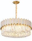 Lampa sufitowa wisząca APP1747-8CP 60 cm Złota  1