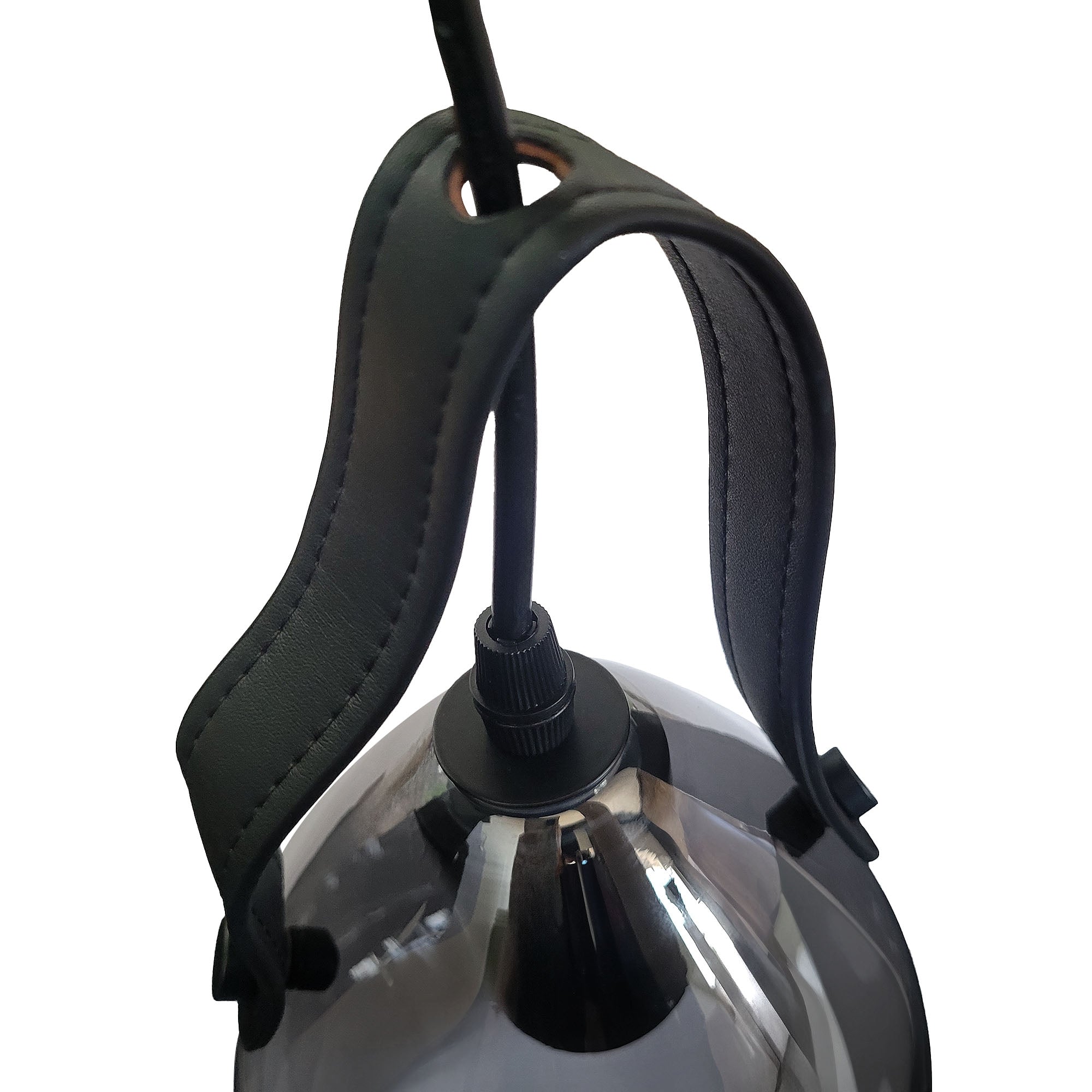 Lampa Wisząca APP1774-1CP Black Grey  3