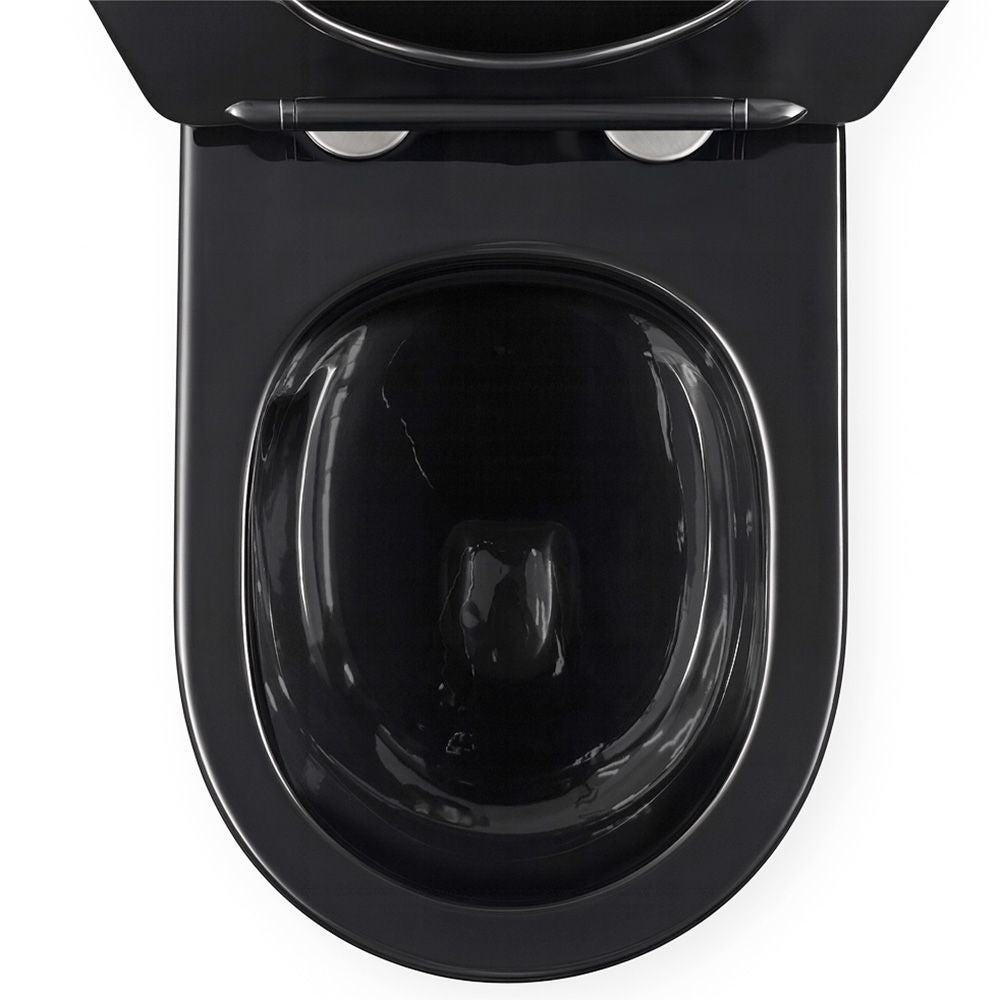 Misa Wc Podwieszana Rea Carlo Mini Tornado Black Gold Egde  5