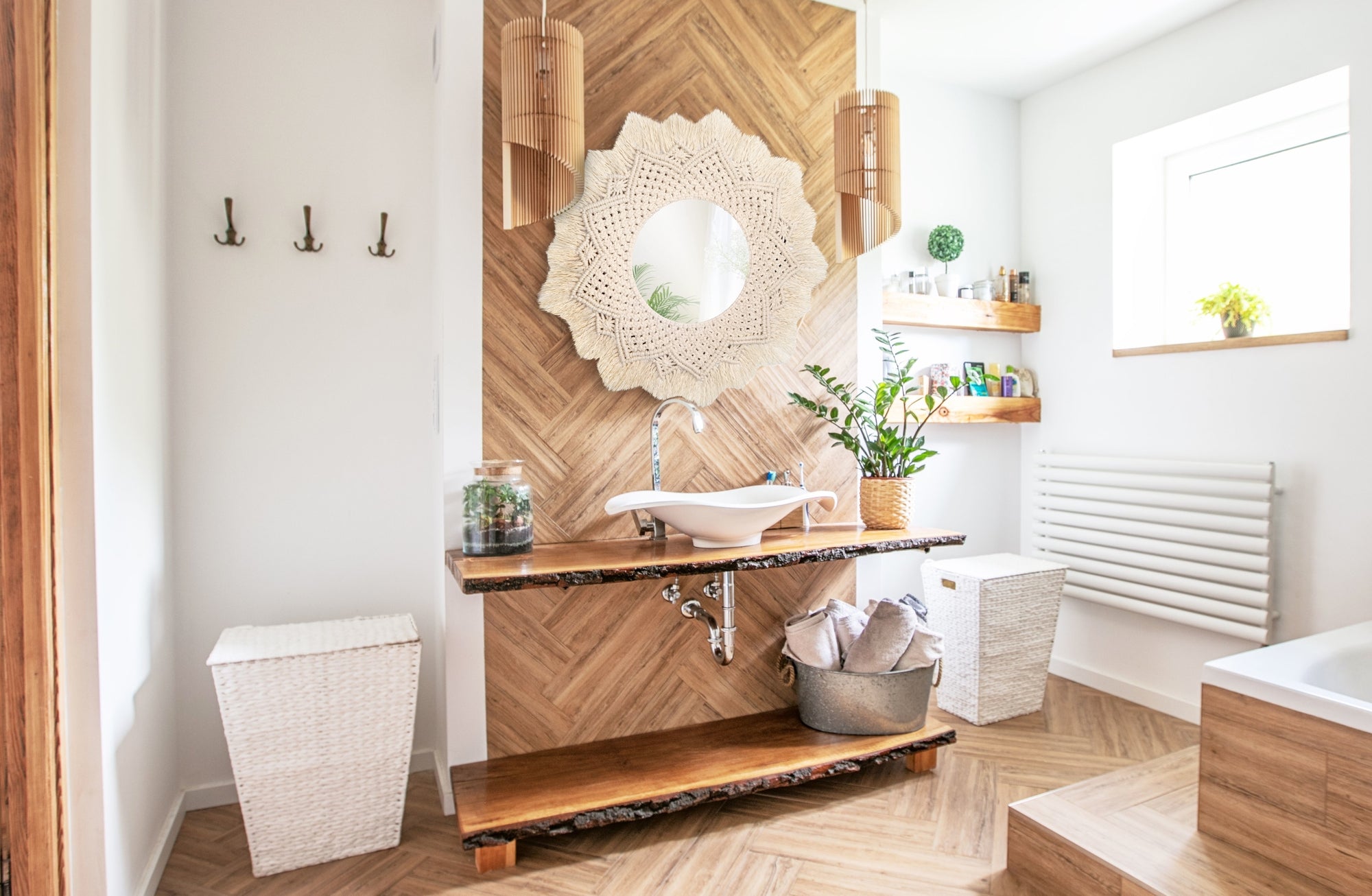 Lustro Ścienne Boho 60cm 322051  3