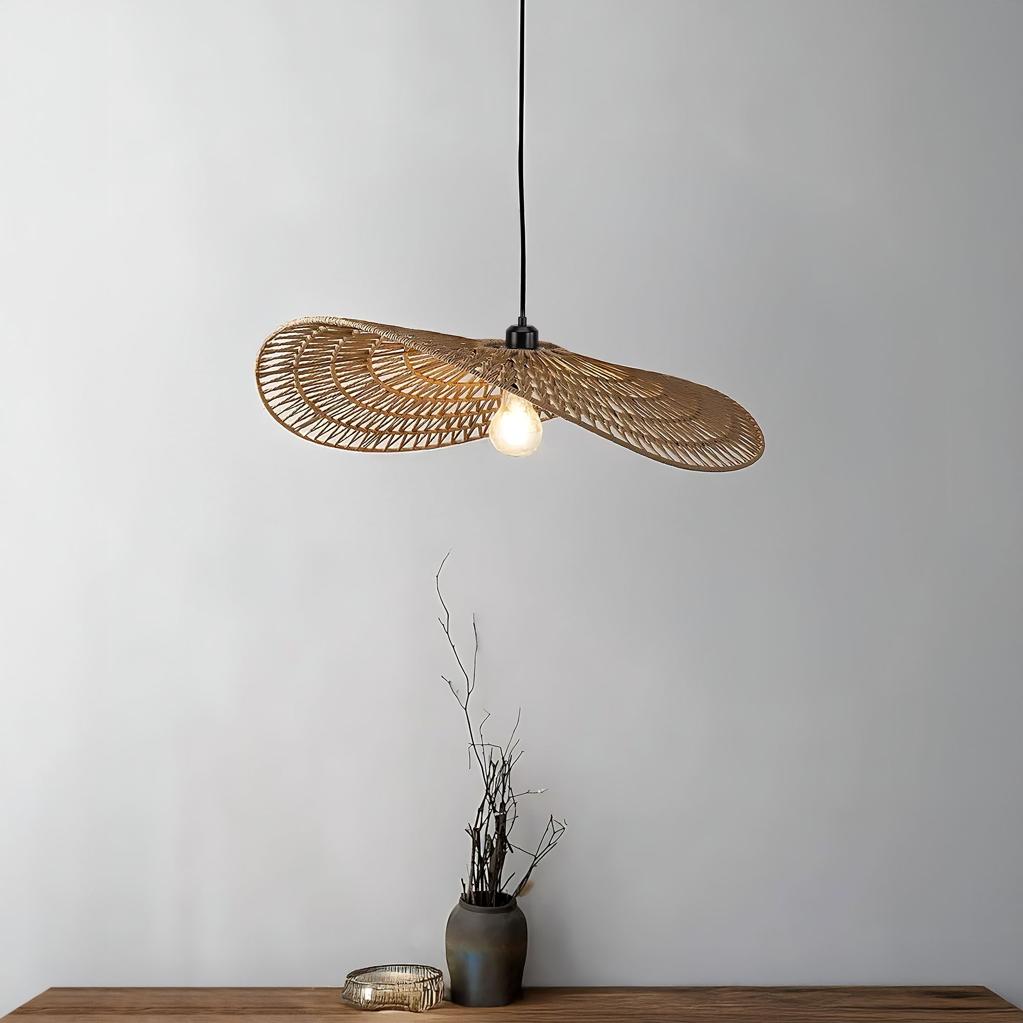 Lampa Sufitowa Wisząca Boho APP1739-1CP 50cm  5