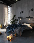 LAMPA ŚCIENNA KINKIET APP1355-1W Czarny 30 cm  9
