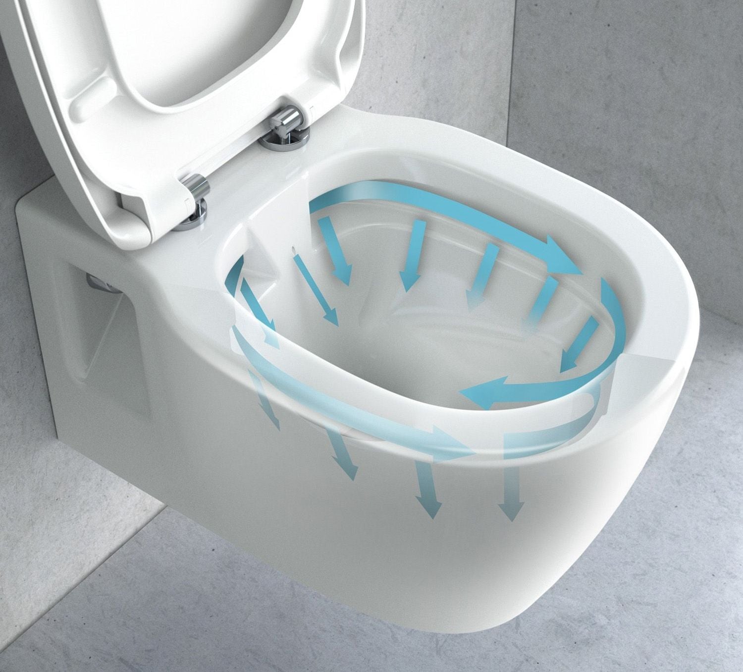 Zestaw Misa WC Carlo Mini Rimless Flat + Bidet Carlo Mini