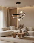 Lampa Wisząca Led Lhj029-cp Czarna  3