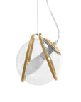Lampa wisząca APP1091-3CP Złota  3