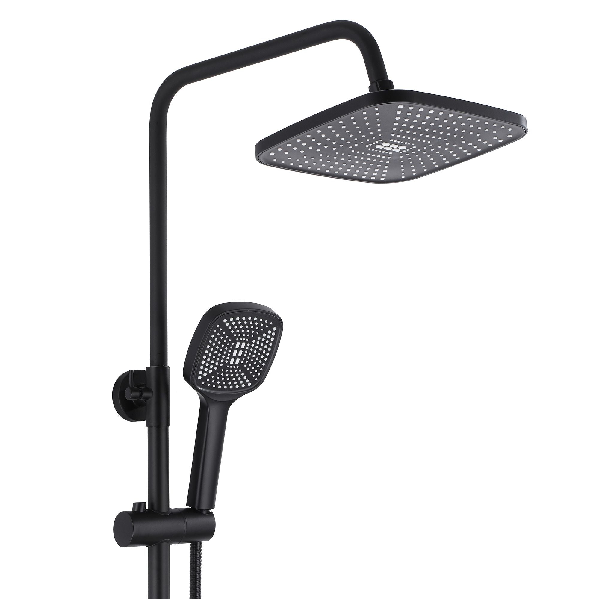 Zestaw Prysznicowy REA ARGUS CZARNY MAT BLACK MATT