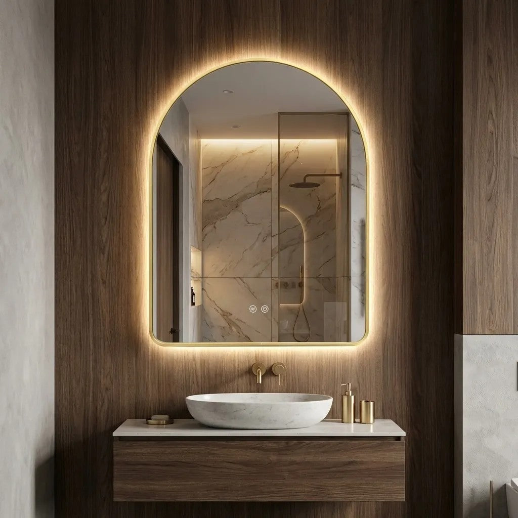 Lustro ścienne LED 80x60cm CAMLOT  4